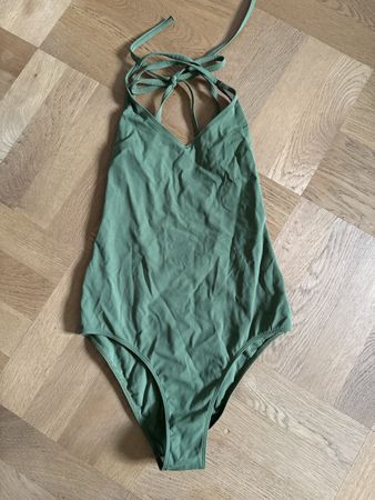Miska Badeanzug 158, xxs, Olivgrün, top