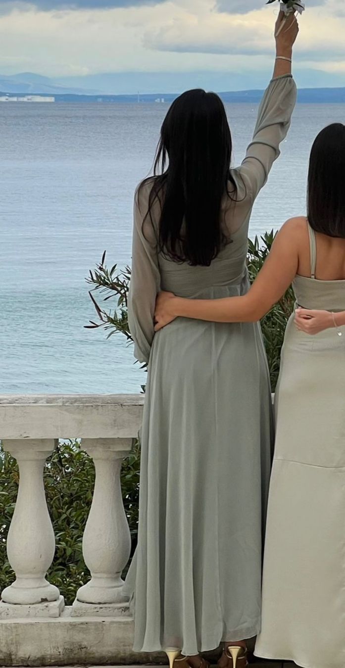 Asos Kleider: Schönes Abendkleid in Salbeigrün – Neu (gemäss Beschreibung) aus Zürich von dbdbdb 4