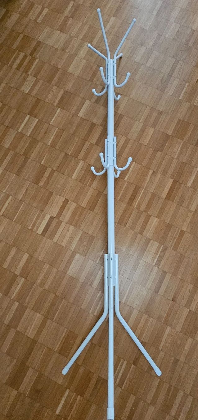 Garderobe: Kleiderständer weiss – Neu (gemäss Beschreibung) aus Root von Trinali 1