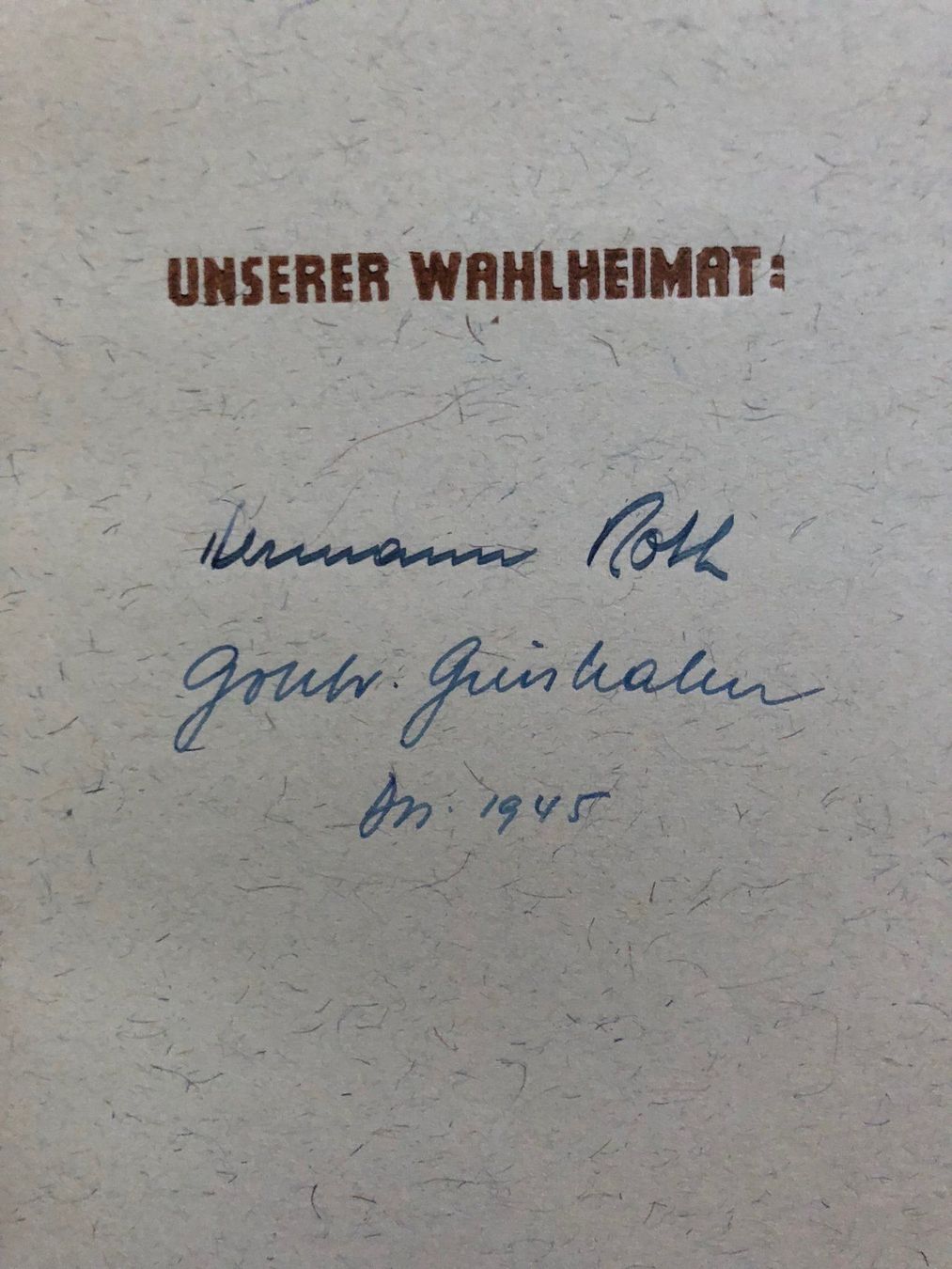 Bücher: Hermann Roth, G. Grieshaber: Engadin – Gebraucht aus Zürich von allp 4