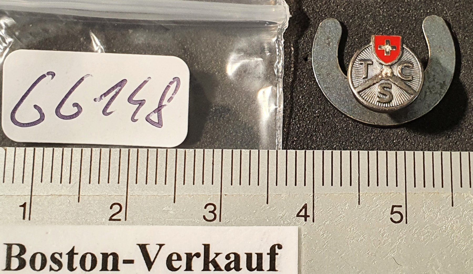 TCS Plaquettes & Badges: GG148 - Alter Reversknopf  TCS – D'occasion à Reinach BL par Boston-Verkauf 2