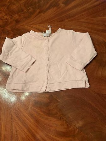 Cardigan Jacke hell rosa 74 cm 12 Monate 1 Jahr OBAIBI