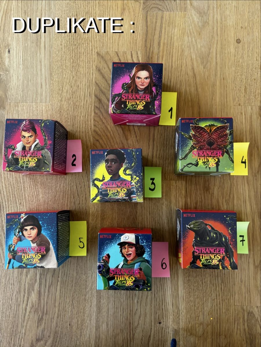 Mc Donald's Figuren: McDonald's x Stranger Things Figuren – Neu und originalverpackt aus Tafers von nd_y2k 1