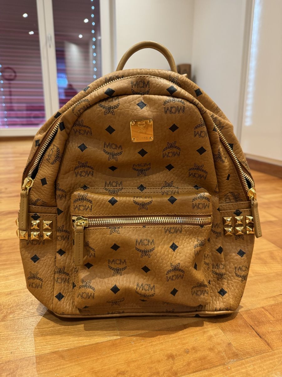 Mcm Zaini: MCM Rucksack Cognac – Nuovo e nell'imballaggio originale da Wädenswil venduto da api_pnz2