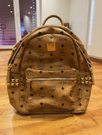 MCM Rucksack Cognac