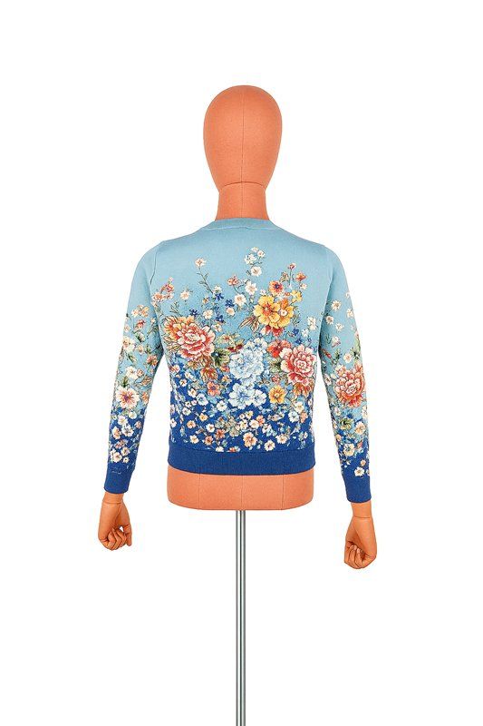 King Louie Giacche: King Louie Blumen Strickjacke – Usato da Urtenen-Schönbühl venduto da Restwert_Schoenbuehl 3