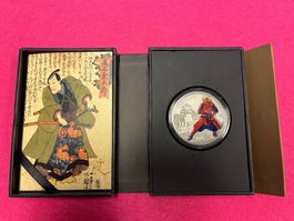 Pièce rare argent de 1 Oz série "Warriors of History" 2016