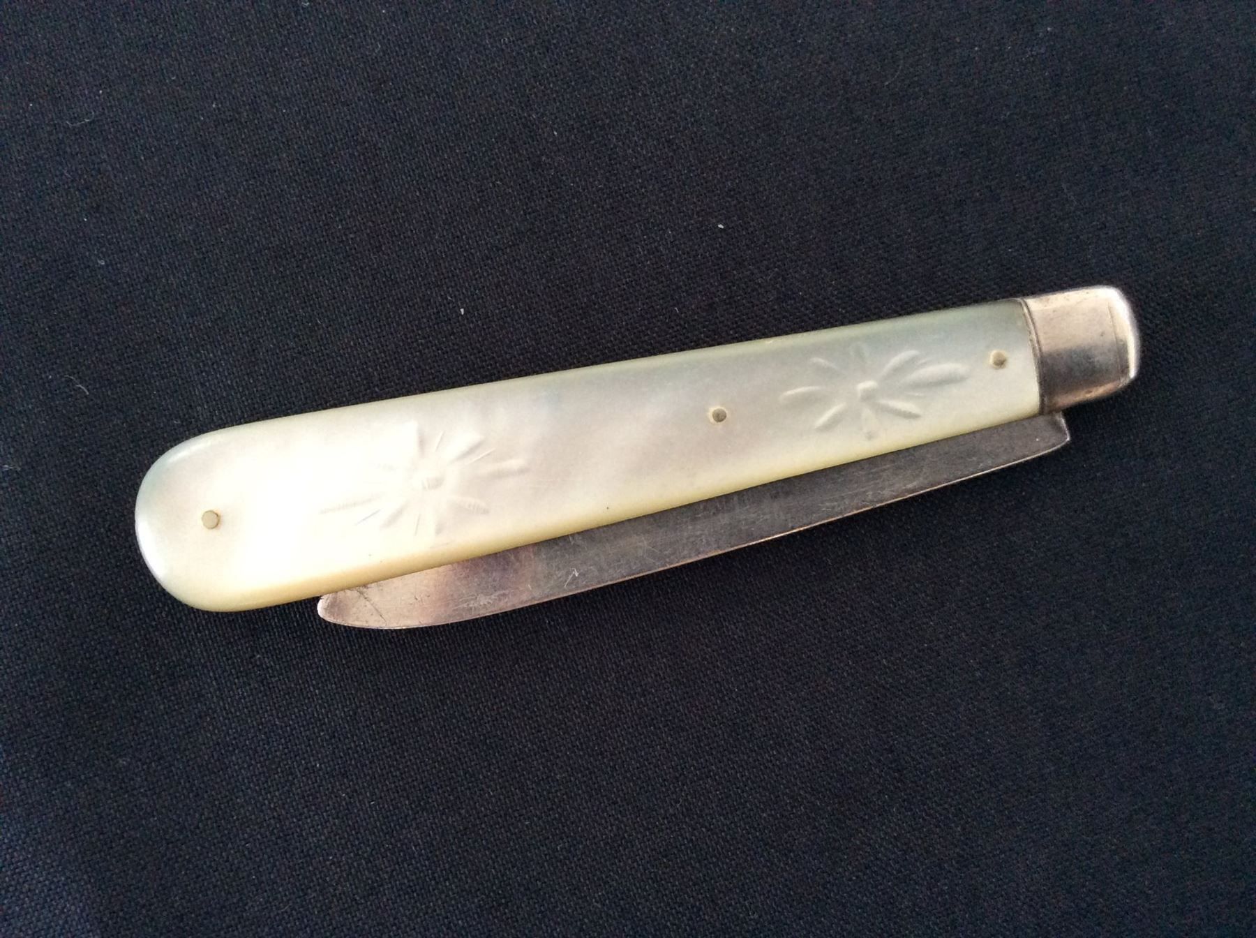 Coltelli tascabile: Messer Silber 800 925 – Usato da Bettwiesen venduto da wicking27 1
