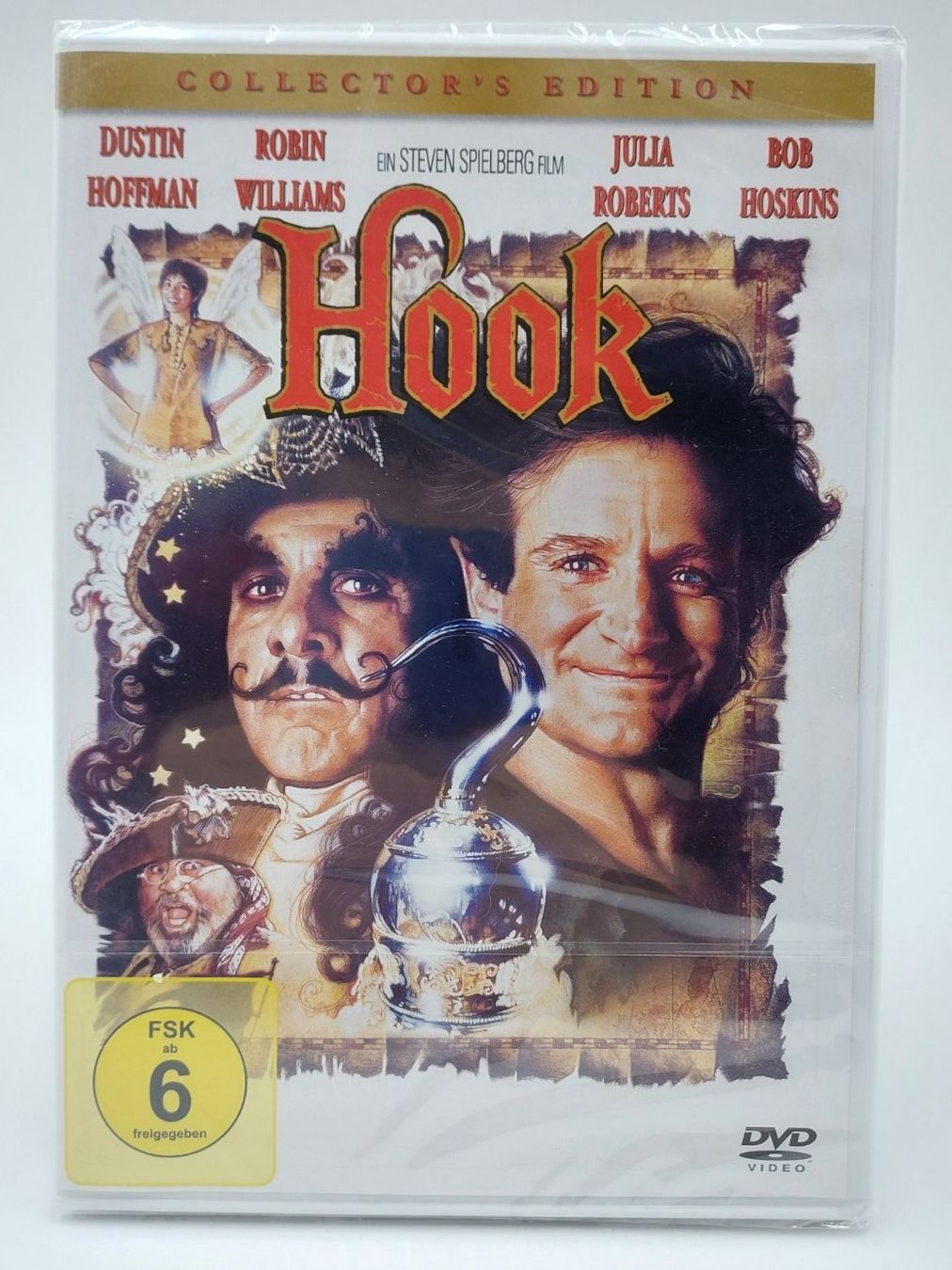 Tutti i DVDs: Hook Peter Pan DVD, NEU – Nuovo e nell'imballaggio originale da Wil SG venduto da Donaldus