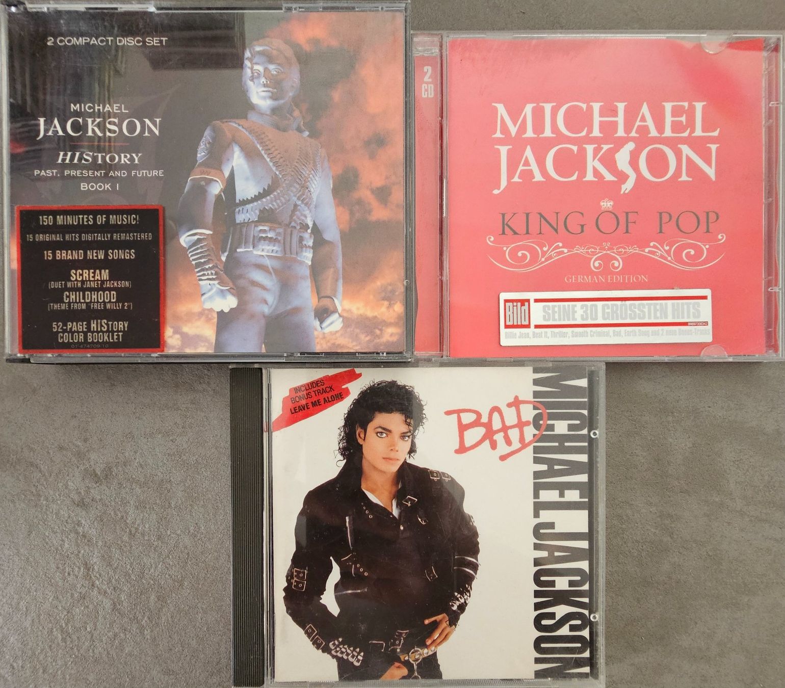 CDs: Michael Jackson CD's – Gebraucht aus Unterkulm von Chaplyn2018