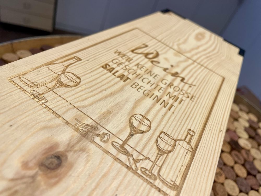 Autres: Weinkiste aus Holz für 75cl Flaschen – Neuf (Voir description) à Sutz par mtechcab 4
