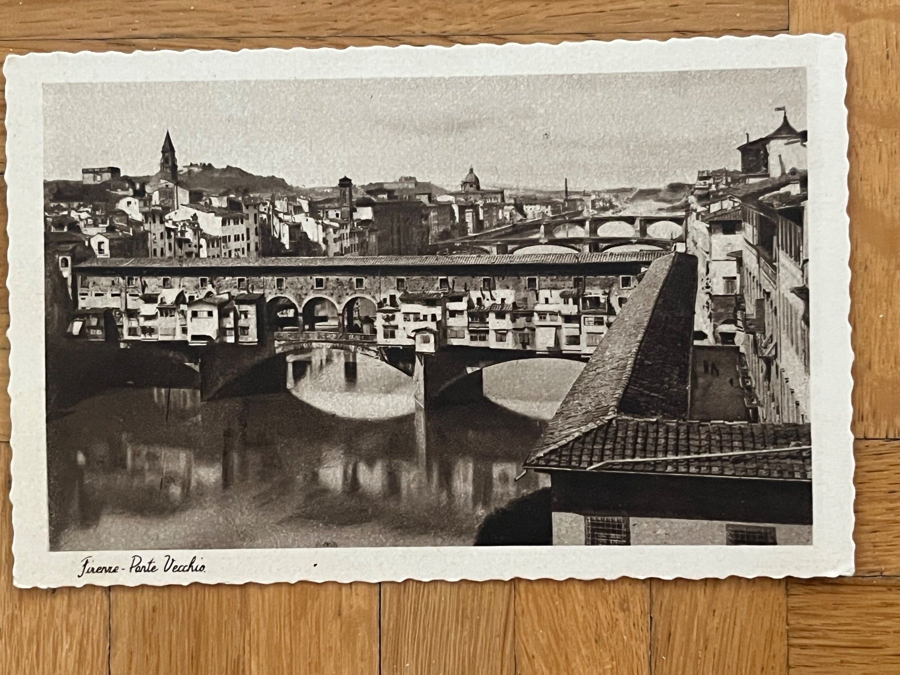 Cartoline postali: Firenze, Ponte Vecchio – Usato da Romanshorn venduto da luxcollect