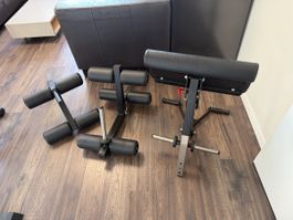3 Optionen Attachments für Hantelbänke von ATX und anderen