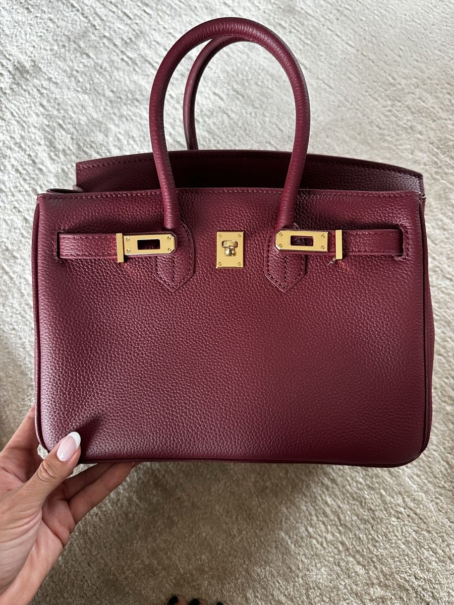 Taschen für Damen: Sac à main bordeaux 25cm new – Neu (gemäss Beschreibung) aus La Croix (Lutry) von secondhandZara