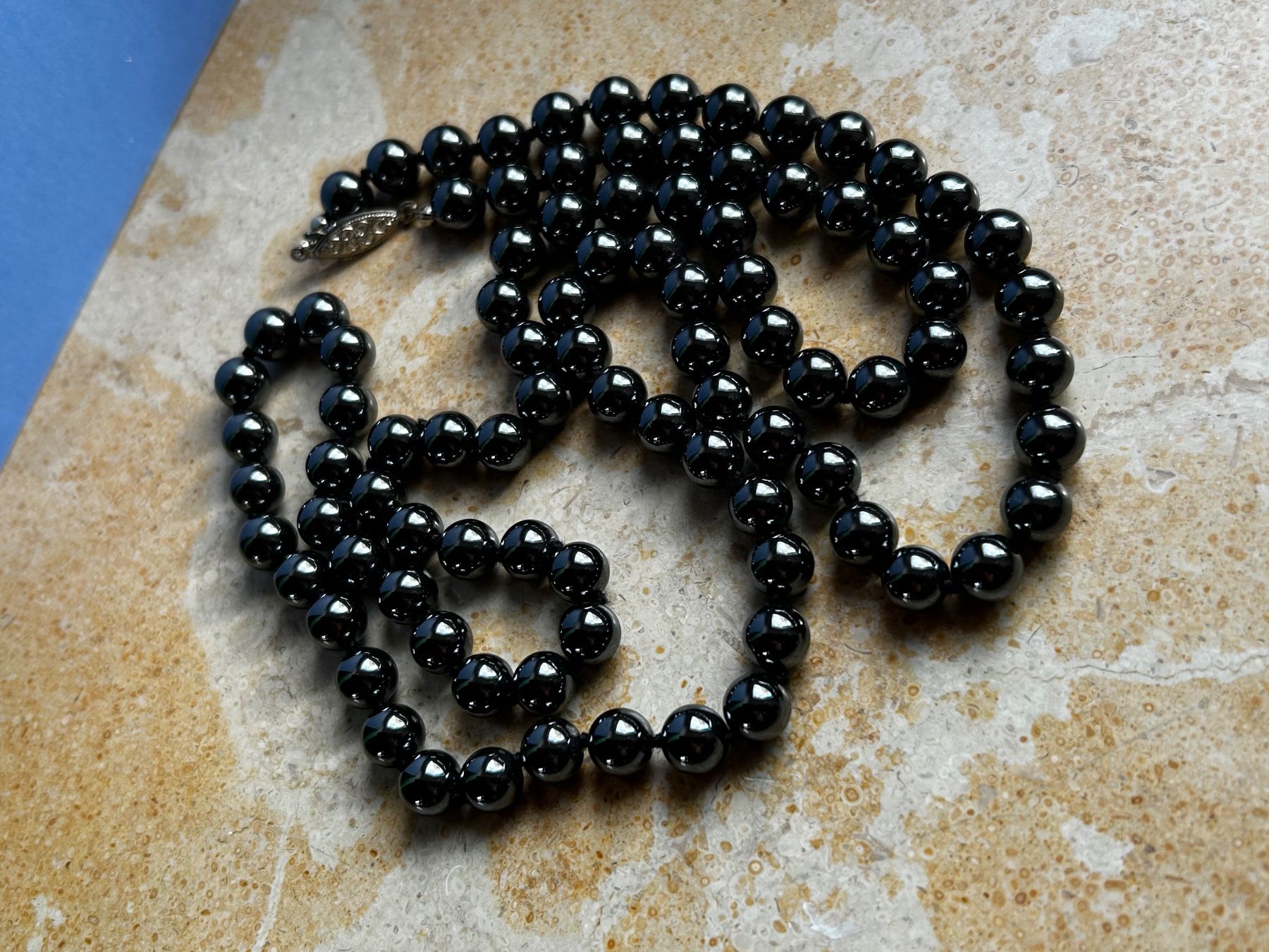 Catenine: Hämatith-Kette 80 cm – Usato da Dittingen venduto da Bellevista 4