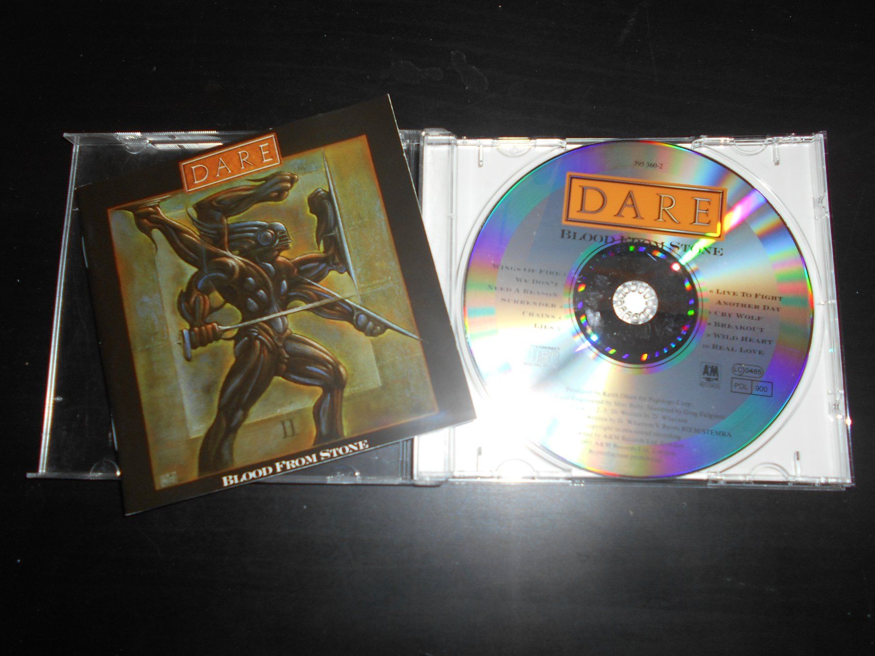 CD: Dare – Blood From Stone / 1991 – Usato da Aarberg venduto da witchhunter01
