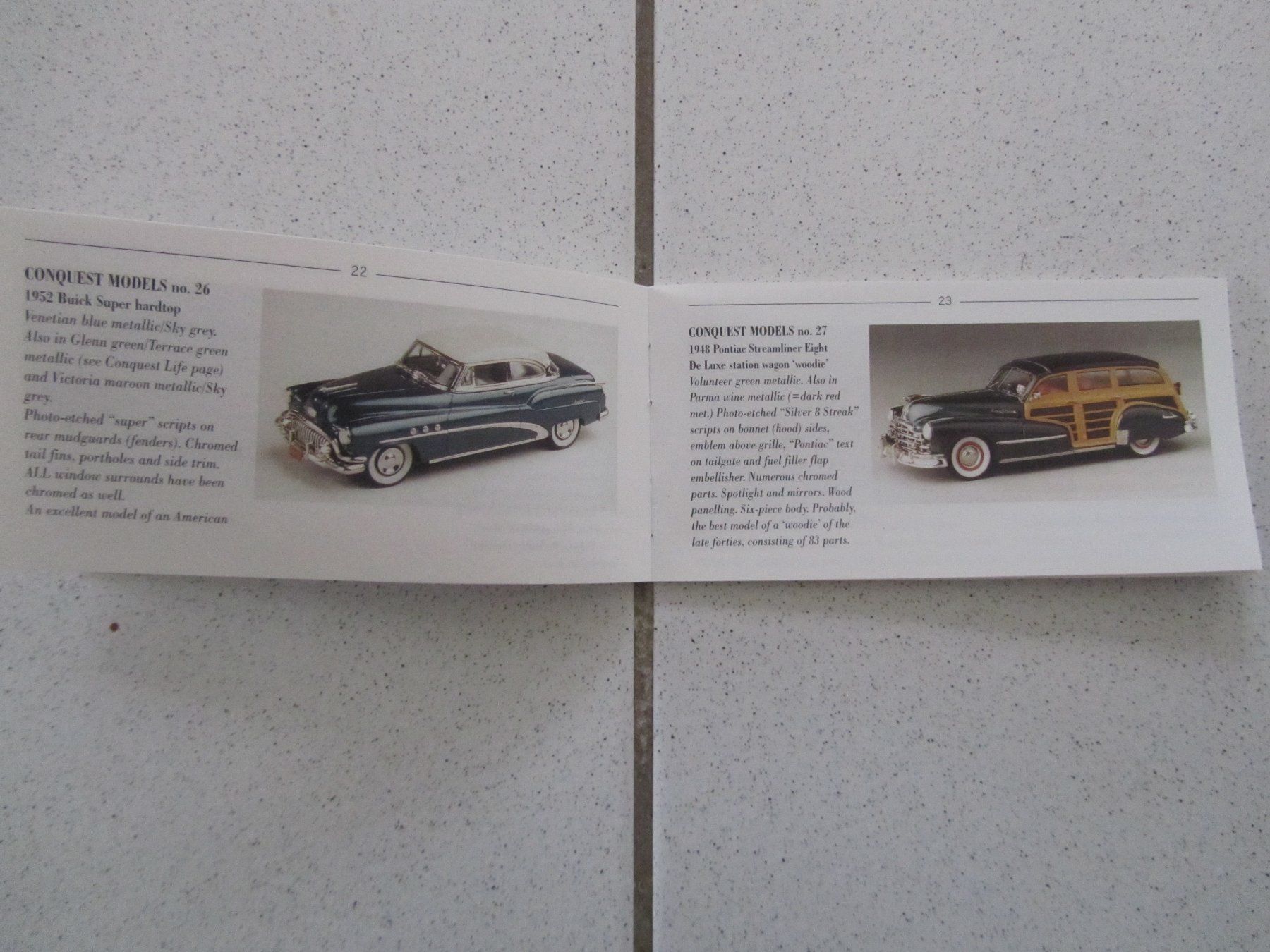 Documenti: Conquest Models / Madison Models Automodell-Katalog 1996 – Usato da Weiningen ZH venduto da dietsch57 3