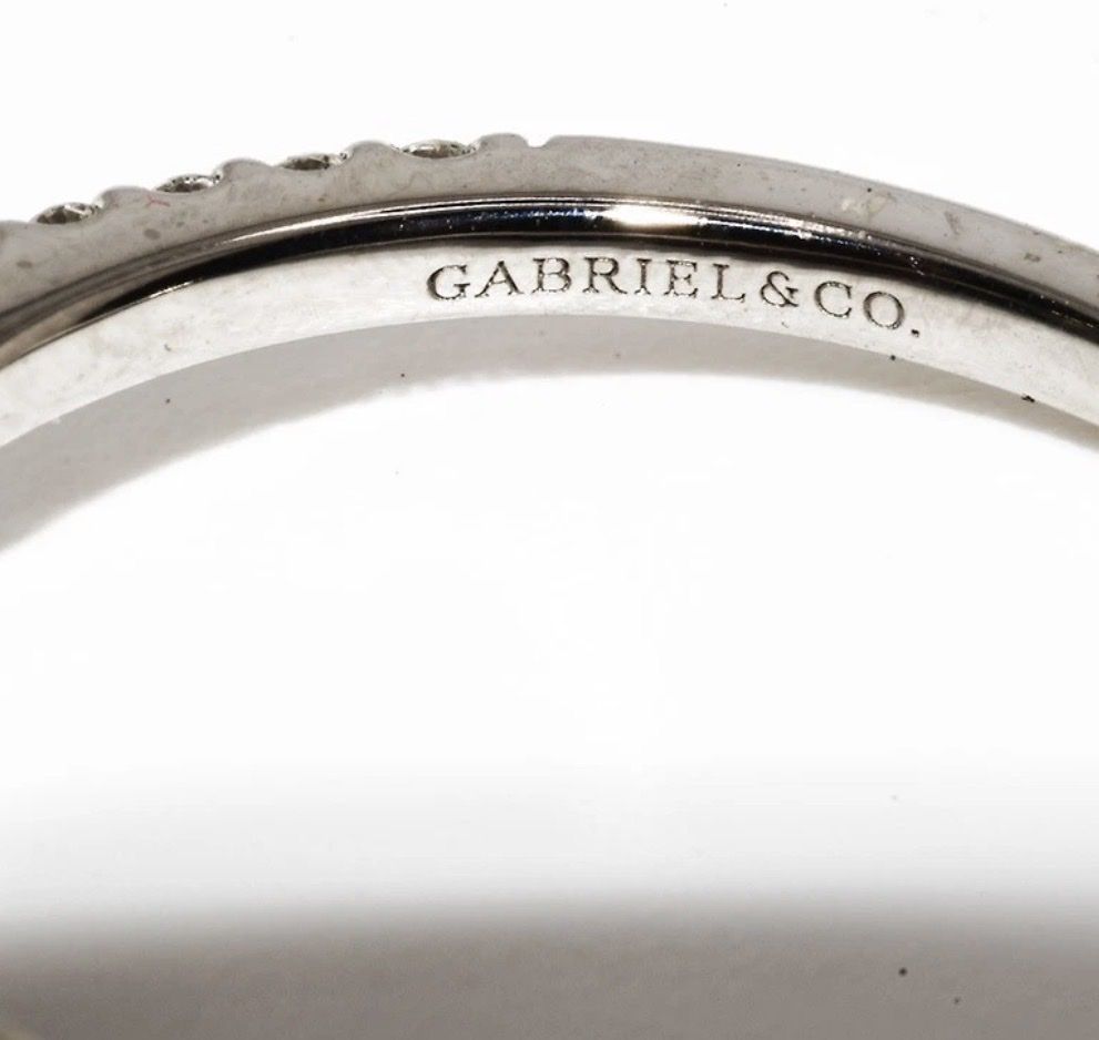 Anelli: Gabriel & Co Emerald Diamonds White Gold Ring – Nuovo (secondo la descrizione) da Nyon venduto da My_wardrobe 6