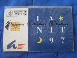Telefonkarte Telefonica La Nit 97 250 PTA gebraucht