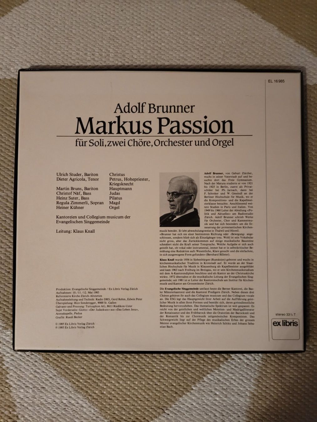 Dischi in vinile: Markus Passion – Usato da Perlen venduto da Safari_23 1