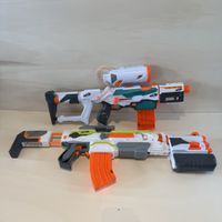 Lot Nerf Modulus — 2 blasters (Tri-Strike + ECS-10)