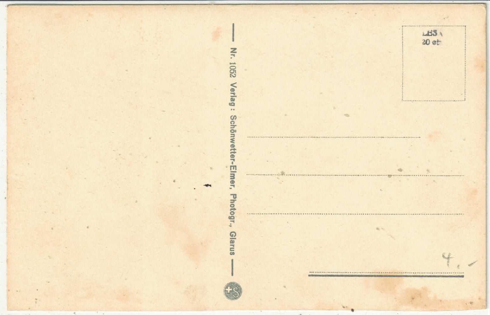 Cartoline postali: Weesen am Walensee - Ruderboot - Litho – Usato da Ettingen venduto da Kartenplanet 1
