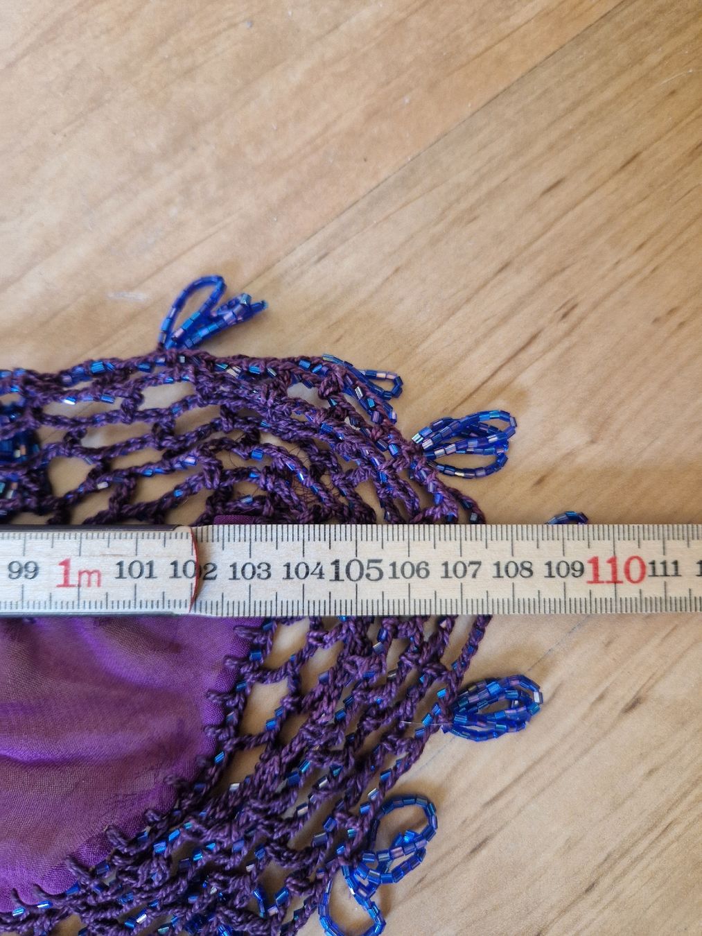 Costumi: Bauchtanz Hüfttuch, violett – Usato da Weggis venduto da Oswadan 3