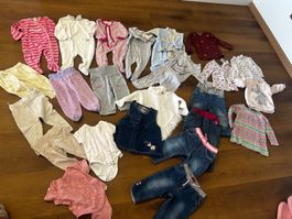 Kleiderpaket Baby Mädchen Gr 74