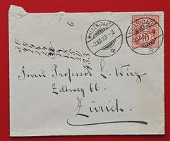 WERTZIFFER BERN WALLENSTADT ST GALLEN ZÜRICH 1903