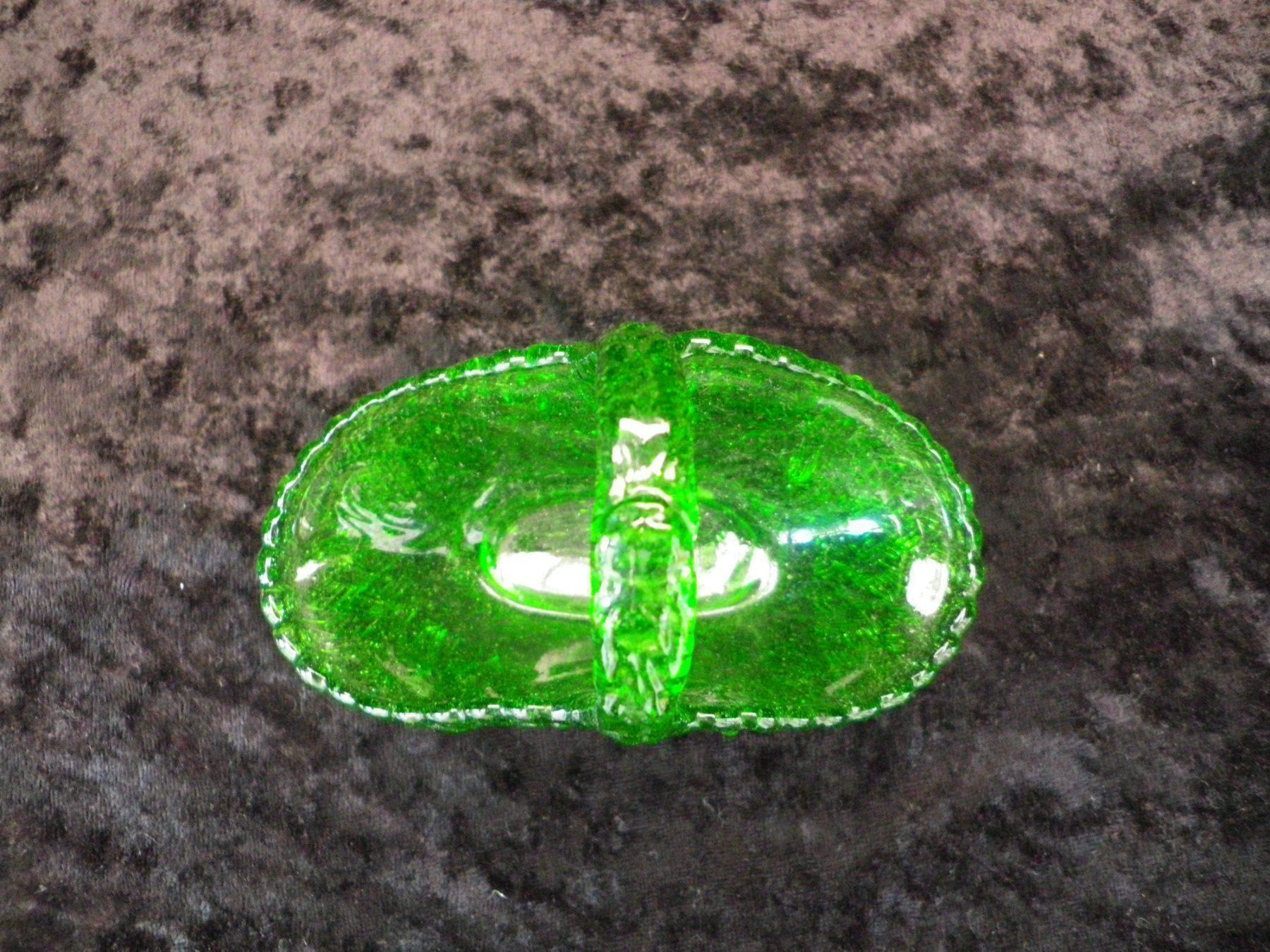 Bicchieri: Kleines Opaline-Glas Körbchen – Usato da Reinach BL venduto da Annodomini 2