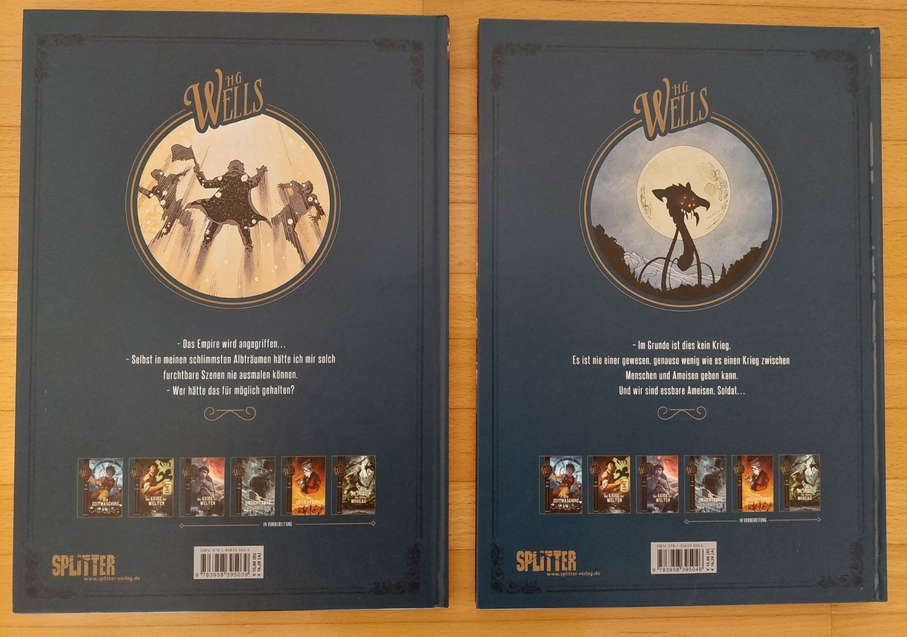Comics: Der Krieg der Welten - Splitter Verlag – Gebraucht aus Altstätten SG von bluedine 1