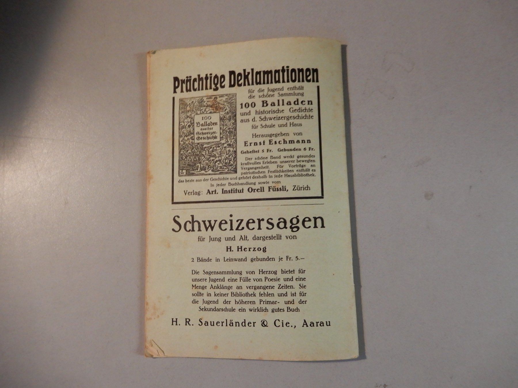 Riviste & Magazine: Antike Jugendschrift "Jugend-Born" Juli/August 1922 – Usato da Erstfeld venduto da Mario_boe0 9