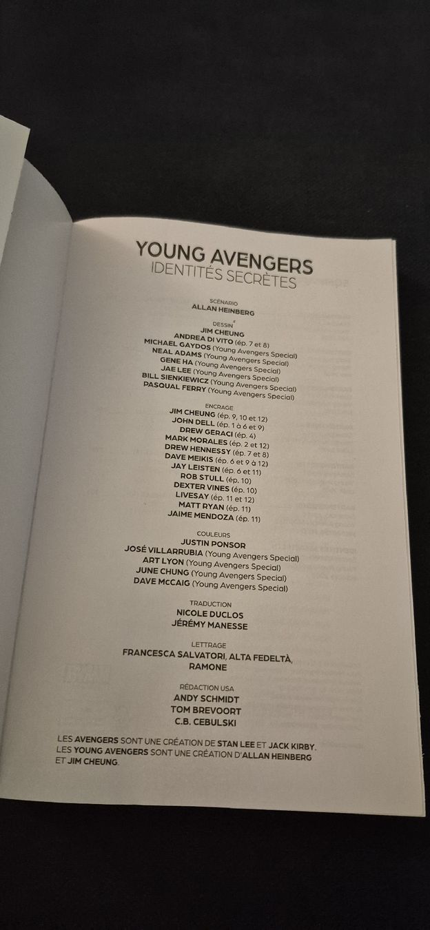 Comics: YOUNG AVENGERS SAGA COMPLÈTE MARVEL COMICS BD FRANÇAIS – Gebraucht aus Grand-Lancy von luc111 3