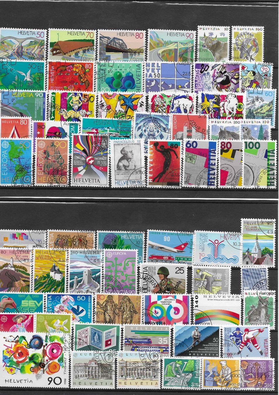 Tutti i francobolli: SCHWEIZER BRIEFMARKENFUND TOP – Usato da Reinach BL venduto da Katzenmorli 3