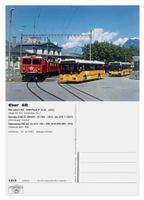 Chur Bahnhofplatz Arosa Bahn RhB Ge 4/4 I Postauto Mercedes
