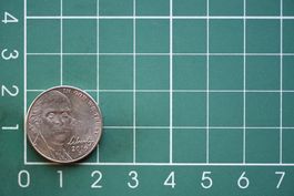 währung usa five cents 2016