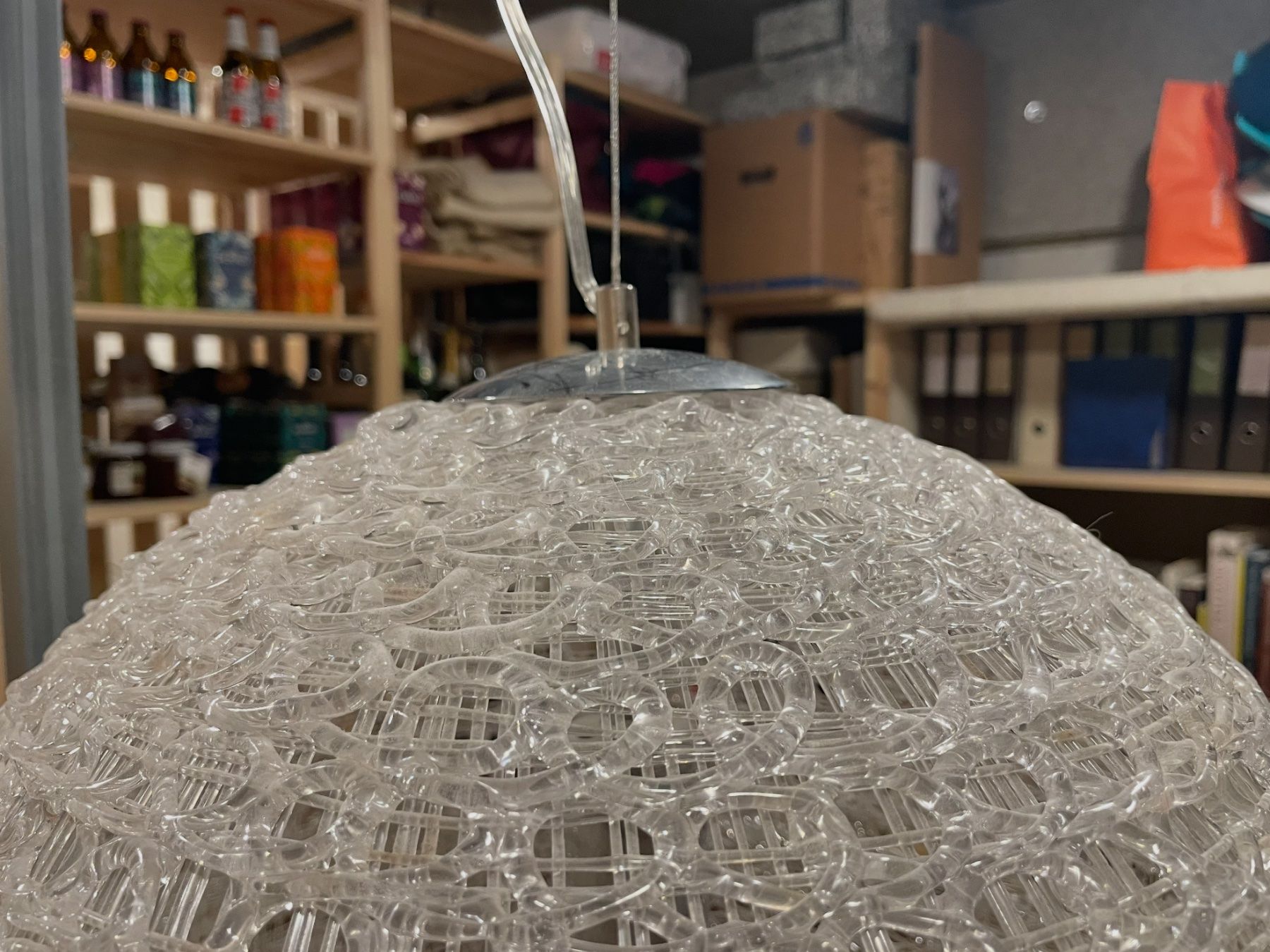 Interio Lampadari & plafoniere: Hängelampe Kugel, Top Zustand, Durchmesser 40 cm – Usato da Zürich venduto da Rubine. 1