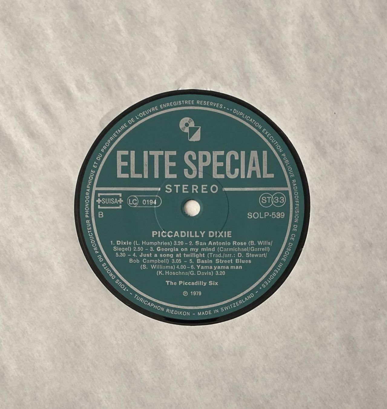 Dischi in vinile: Piccadilly Six, Piccadilly Dixie – Usato da Flums venduto da Empe1 3