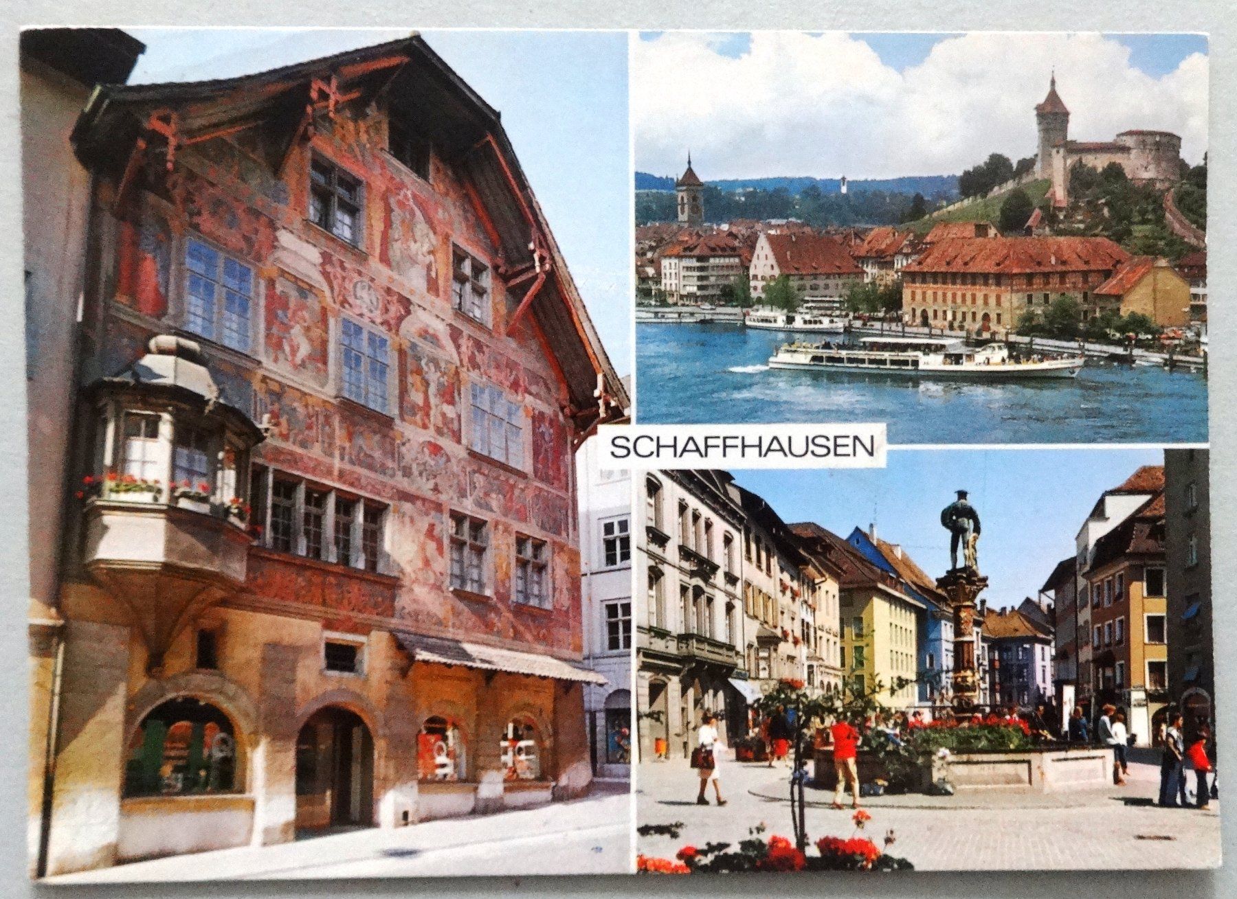 Cartoline postali: Schaffhausen – Usato da Fétigny venduto da Billy2miny