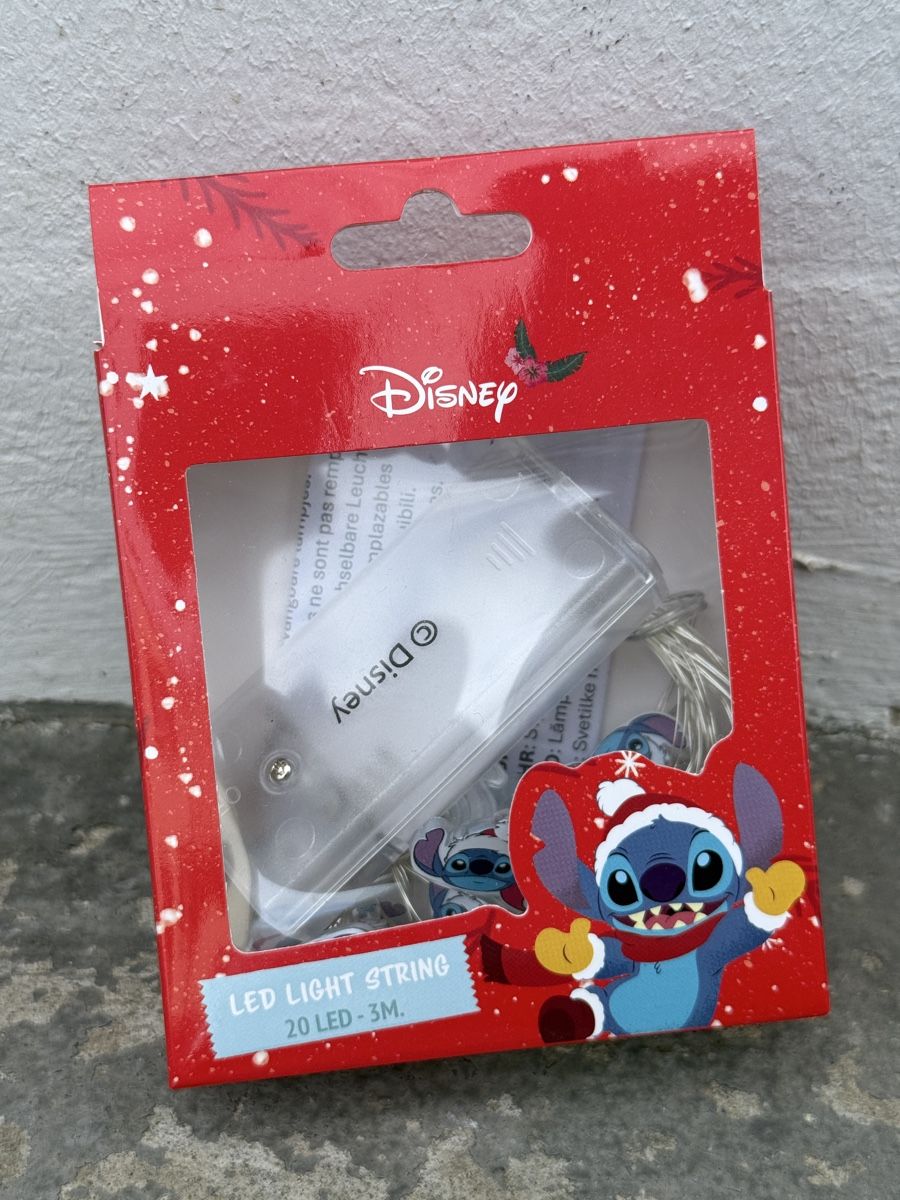 Ghirlande e barre luminose: Stitch Lichterkette • Weihnachten – Nuovo e nell'imballaggio originale da Allschwil venduto da Collector.Shop.Swizz