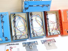 Märklin 3 x Doppel-Flügelsignal / Hauptsignal - 7040