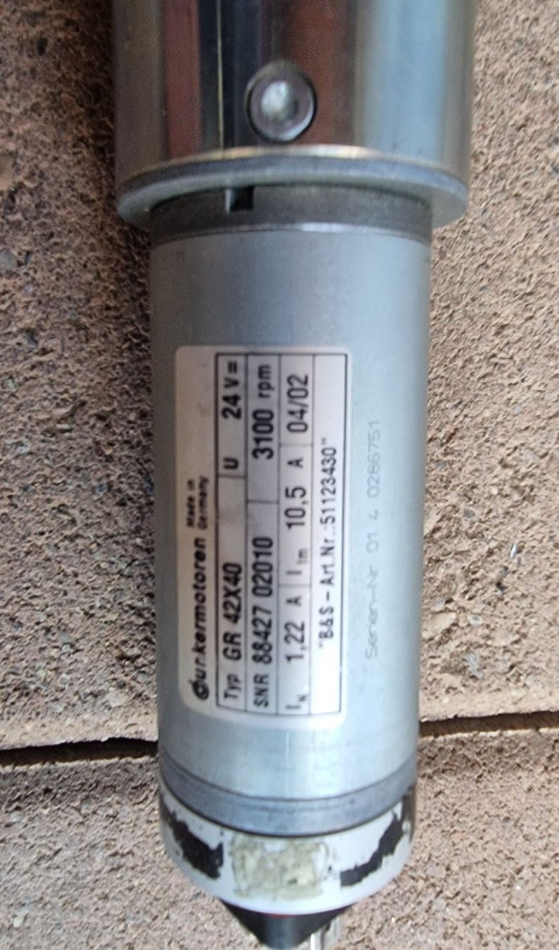 Motoren: Dunkermotor 24VDC Motor, guter Zustand – Gebraucht aus Zuzgen von ricard11 1