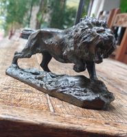 Löwe mit Beute - Wiener Bronze - Jugendstil - Otto Jarl 1899