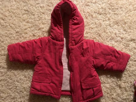 Winterjacke Baby Grösse 62, mit Kapuze, Top!