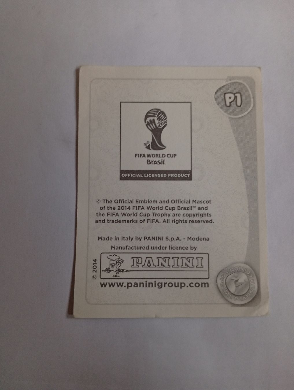Panini Cartes à collectionner: Lionel Messi WM 2014 – D'occasion à Domat/Ems par han_fx5t 1