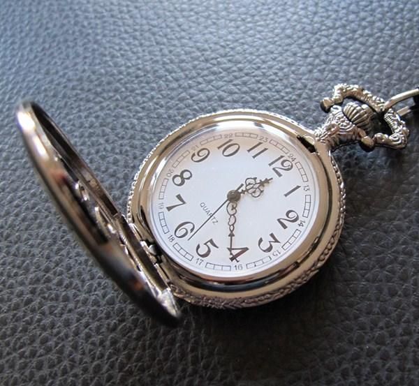 Uhren: Half Hunter Dragon Drachen Taschenuhr – Neu (gemäss Beschreibung) aus Schwanden GL von UHRKNALL 1