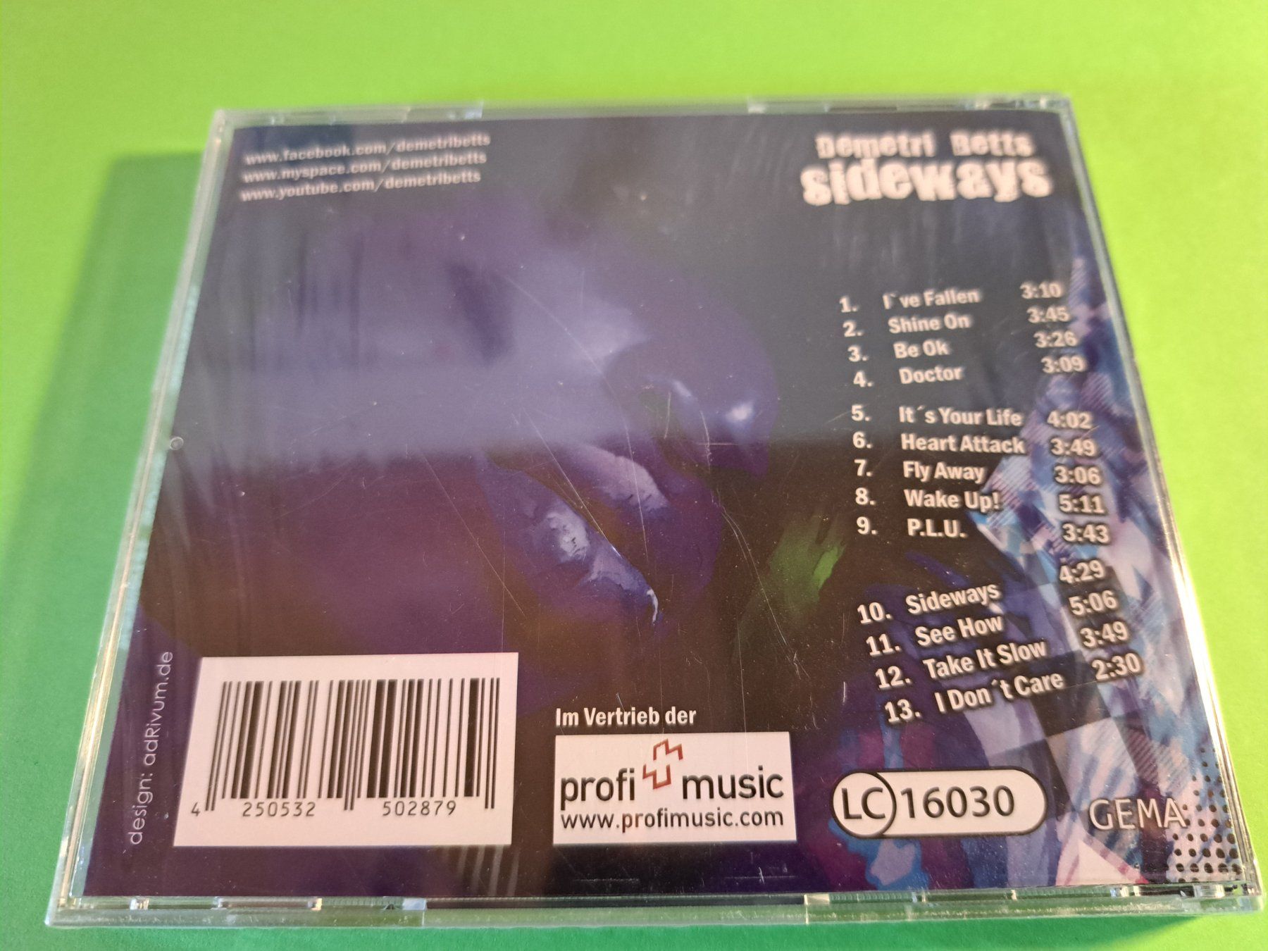 CDs: DEMETRI BETTS - Sideways – Neuf (Voir description) à Wichtrach par LuckyLuke69 1