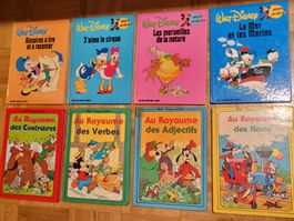 Lot de 8 livres Walt Disney Histoires pour enfants 1980....
