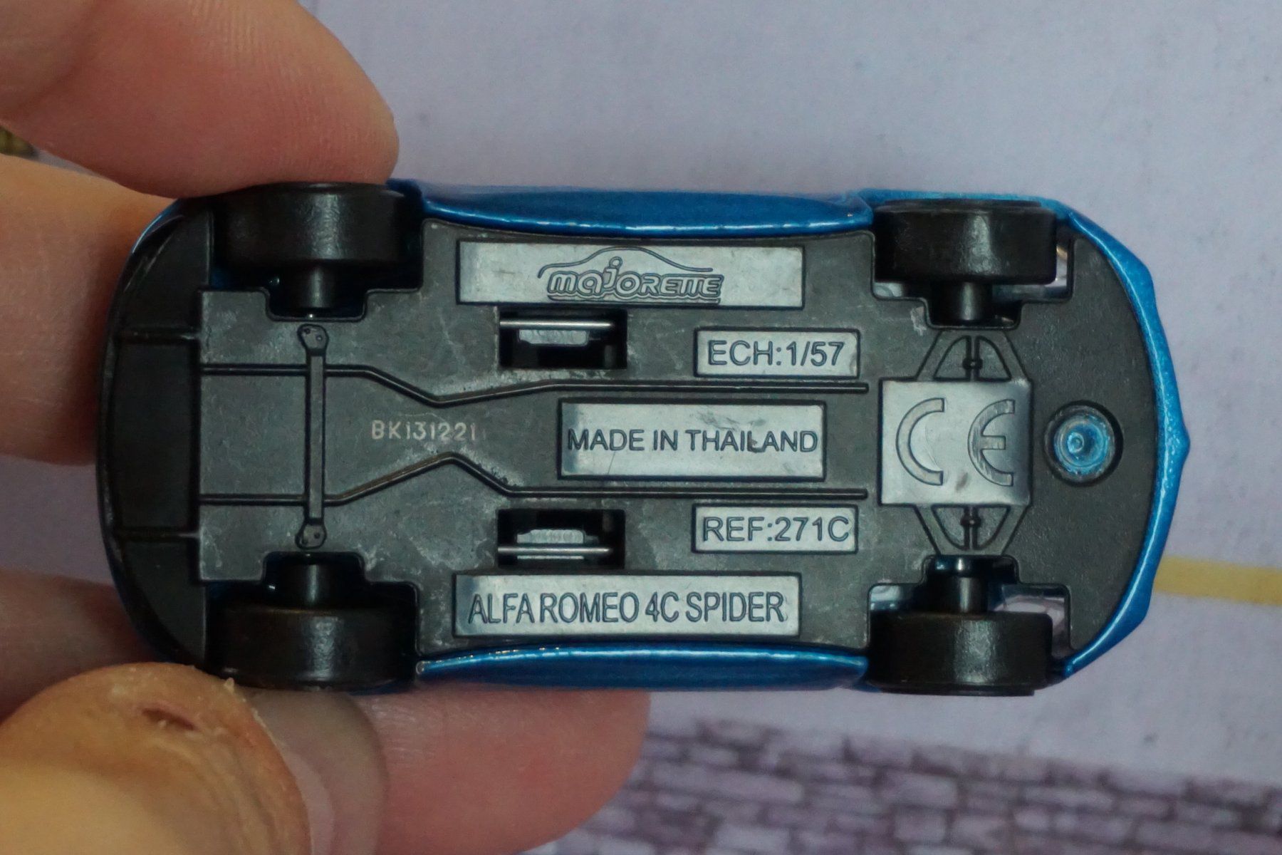 Majorette Modellini d'auto: Majorette Alfa Romeo 4C Spider TOP !!!!!!!!!! – Usato da Reiden venduto da Doppeldecker69 5