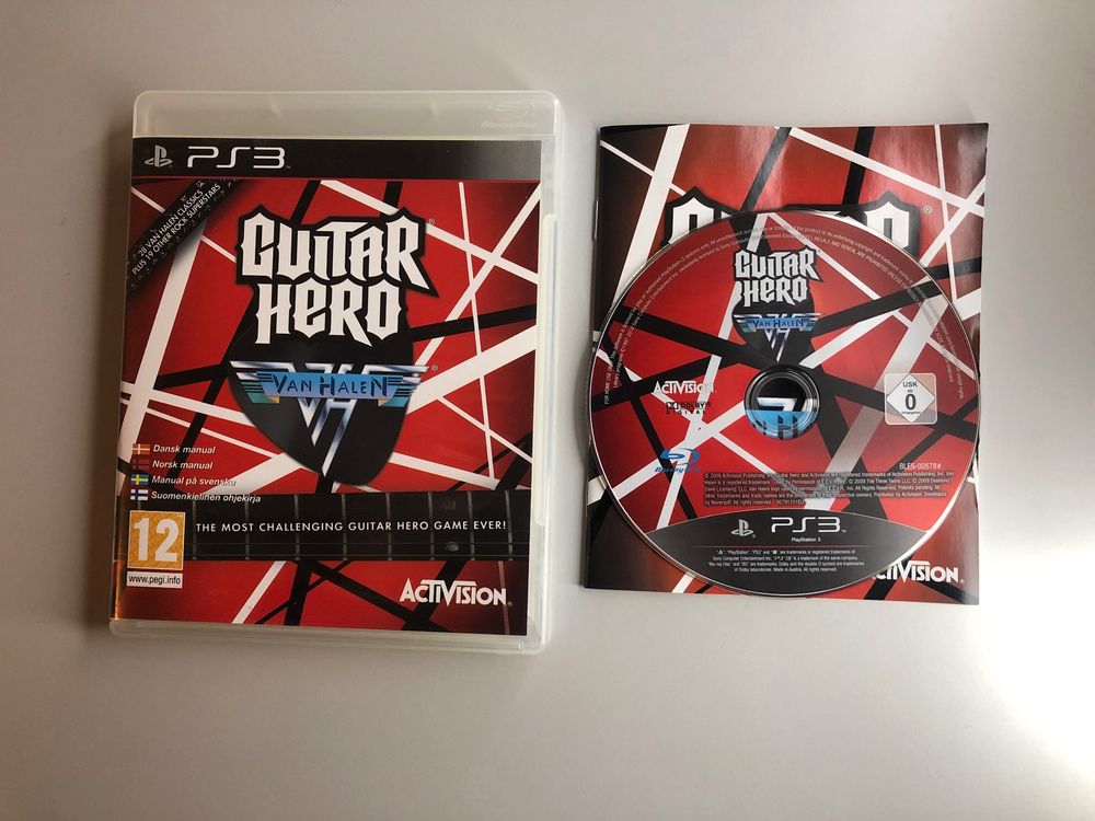 Fiche du jeu Guitar Hero - Van Halen sur Sony Playstation 3 - Le Musee